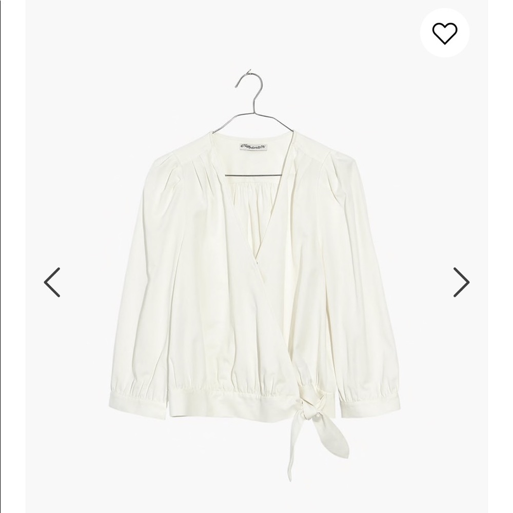 Madewell Wrap Top (S)